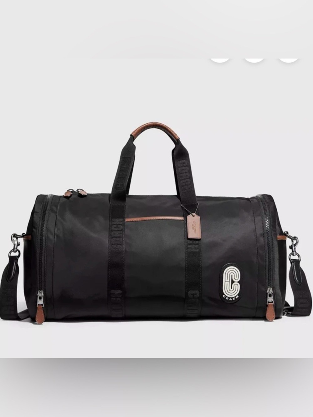 Coach Max Gym bag Nylon. NWT